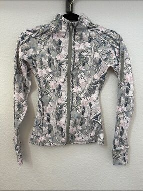 Buffbunny Colorado Fleece Zip Jacket - Pink Camo- Size S